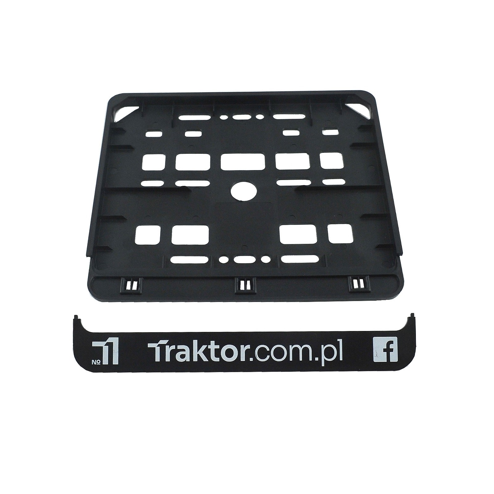 Marco para matrícula de 150 x 190 mm, bastidor de tractor