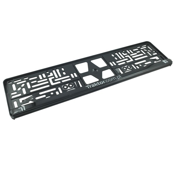 Cadre de plaque d'immatriculation 115 x 520 mm, châssis de tracteur