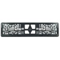 Rám SPZ 115 x 520 mm, rám traktoru