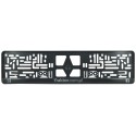 License plate frame 115 x 520 mm, tractor frame