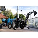 LS-Traktor MT3.50 HST mit LS-Frontlader und 4FARMER-Bagger