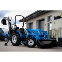 LS Tractor MT3.60 MEC with front loader and excavator