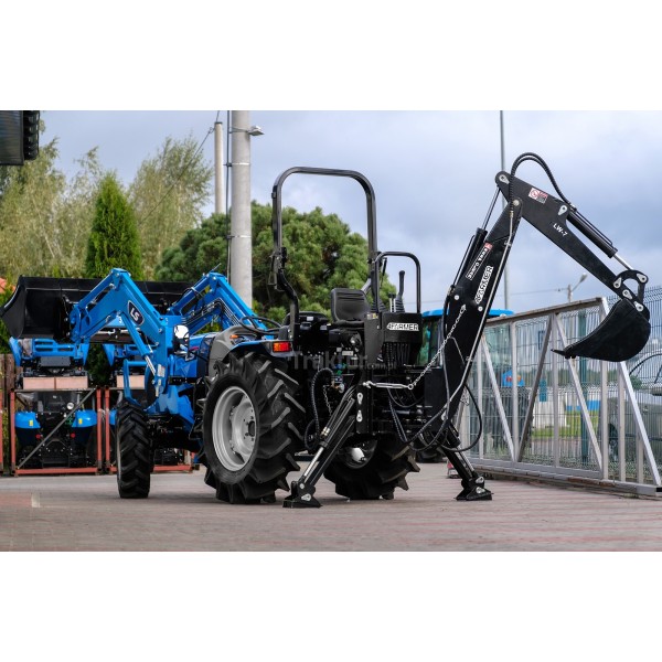 LS Traktor MT3.60 MEC mit Frontlader und Bagger