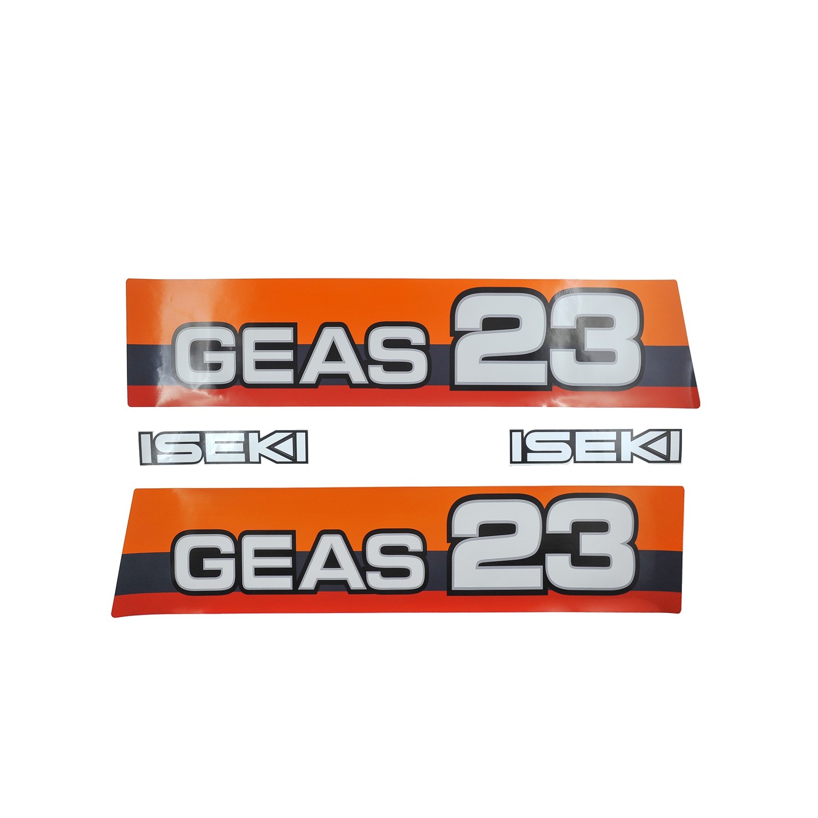 Autocollants pour tracteur Iseki Geas 23
