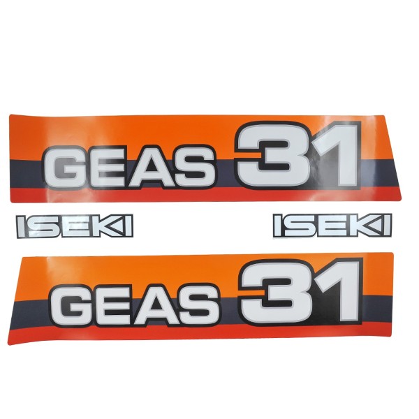 Autocollants pour le tracteur Iseki Geas 31