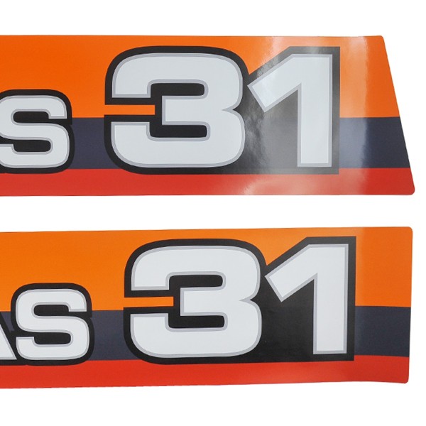 Nálepky na traktor Iseki Geas 31