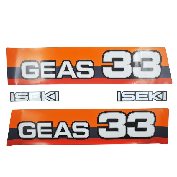 Nálepky na traktor Iseki Geas 33