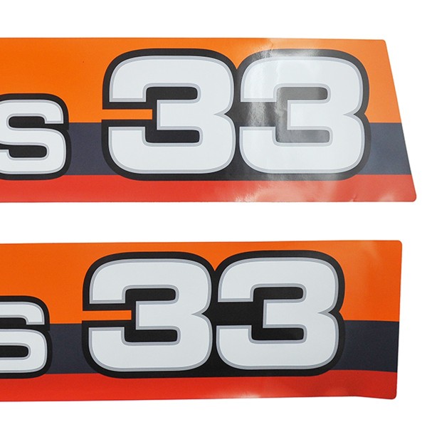 Iseki Geas 33 tractor stickers