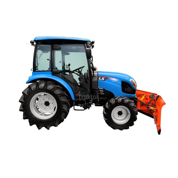 LS Tractor MT3.60 MEC with cabin and arrow snow plow 200 cm