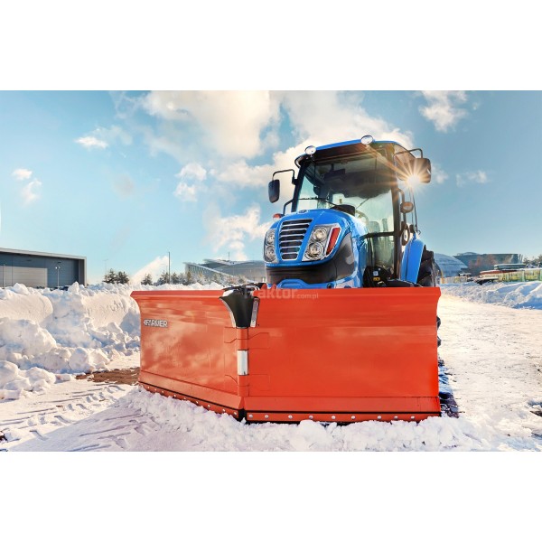 LS Tractor MT3.60 MEC con cabina y flecha quitanieves 200 cm