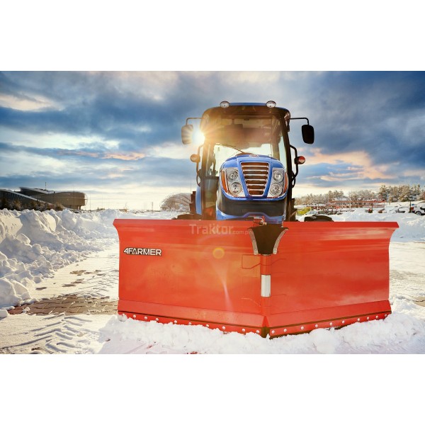 LS Tractor MT3.60 MEC con cabina y flecha quitanieves 200 cm
