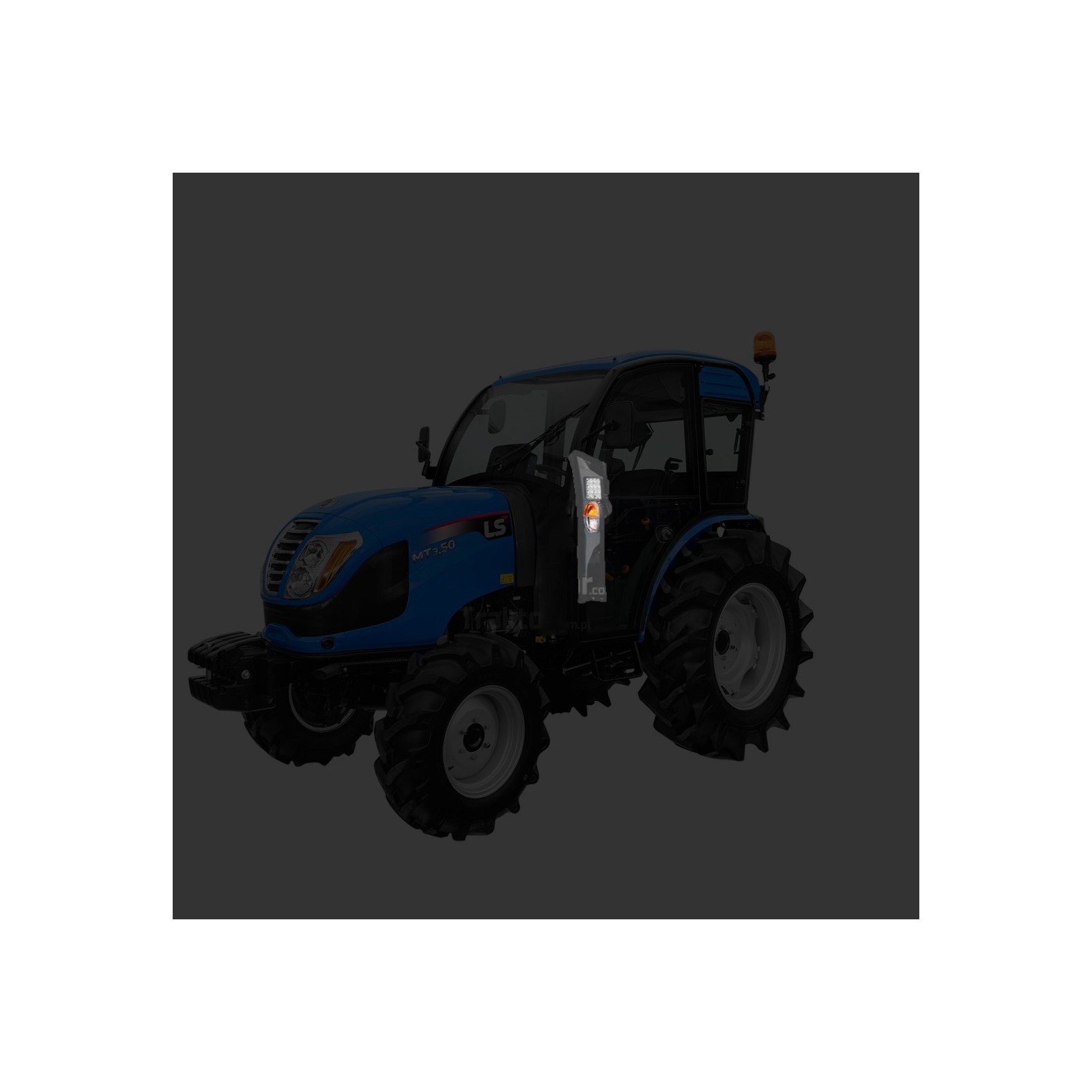 Vitre de fenêtre inférieure avant de la cabine / Tracteur LS