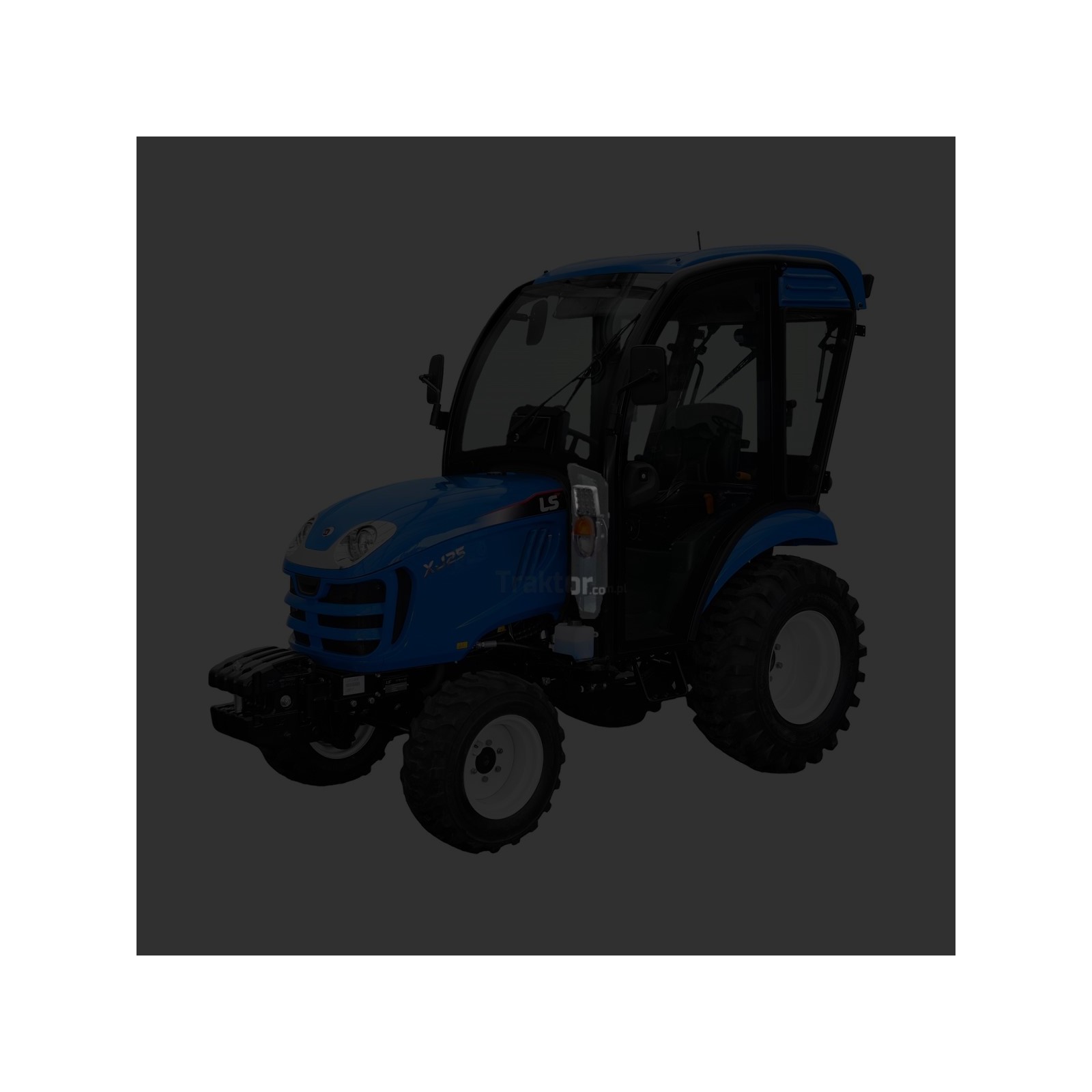 Szyba przedniego dolnego okna kabiny / LS Tractor / LS X25 | Traktor.com.pl