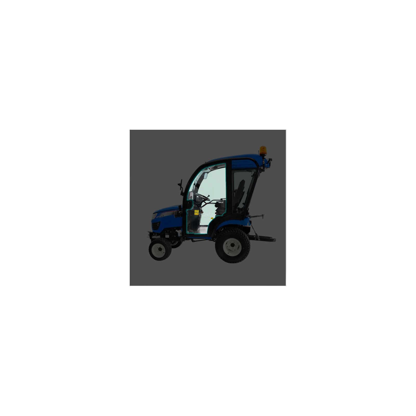 Sklo dveří kabiny / LS Tractor / LS MT1.25 / LS MT1.22