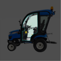 Sklo dveří kabiny / LS Tractor / LS MT1.25 / LS MT1.22