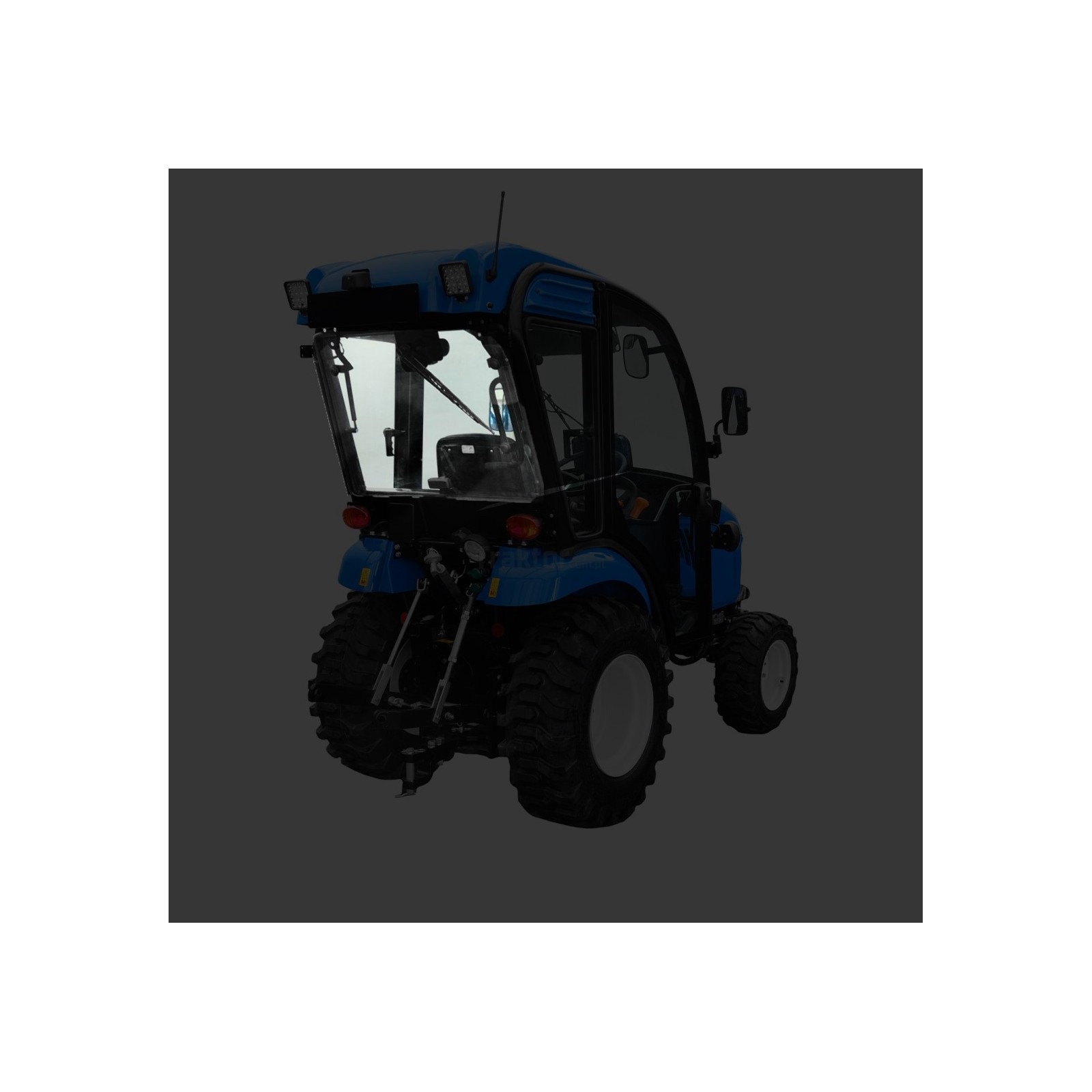 Sklo zadního okna kabiny / LS XJ25 / Traktor LS