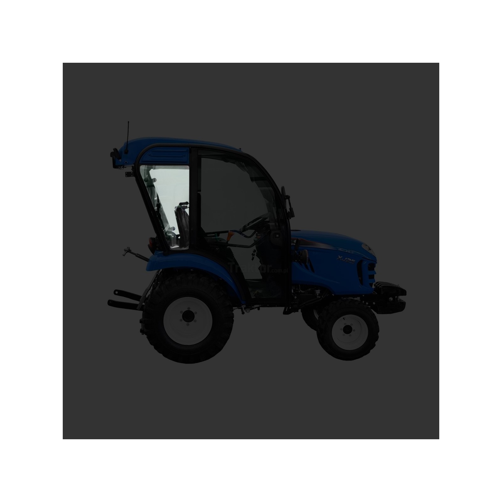 Right Cab Window Glass / LS Tractor / LS XJ25