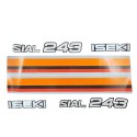 Pegatinas Iseki Sial 243