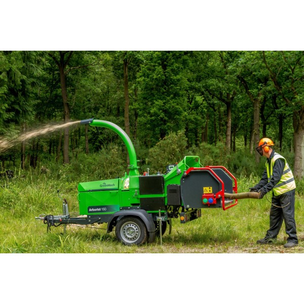 Benzínový diskový štěpkovač Arborist 150 GreenMech
