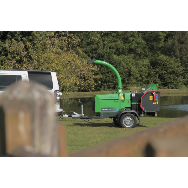 Trituradora de discos de gasolina Arborist 150 GreenMech