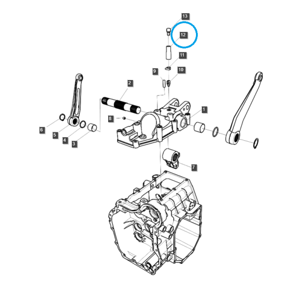 Entlüftungsschlauch / TRG820 / LS Traktor 40262801