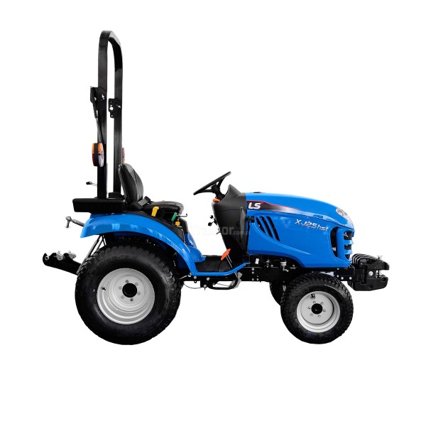 Tractor LS XJ25 HST 4x4 - 24,4 CV con ruedas para césped