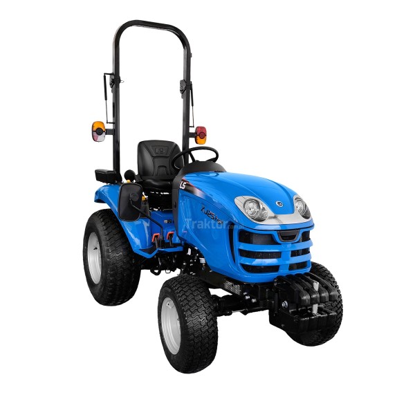 Tractor LS XJ25 HST 4x4 - 24,4 CV con ruedas para césped