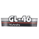 Aufkleber für Kubota GL46