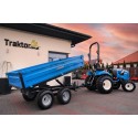 Dvojnápravový poľnohospodársky príves 2,5T s prívesom 4FARMER
