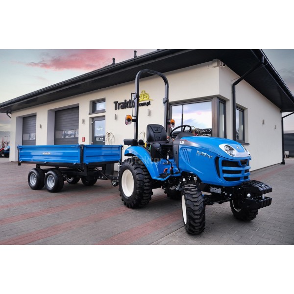 Zweiachsiger Agraranhänger 2,5T mit 4FARMER-Anhänger