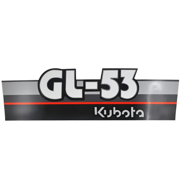 Kubota GL53 stickers