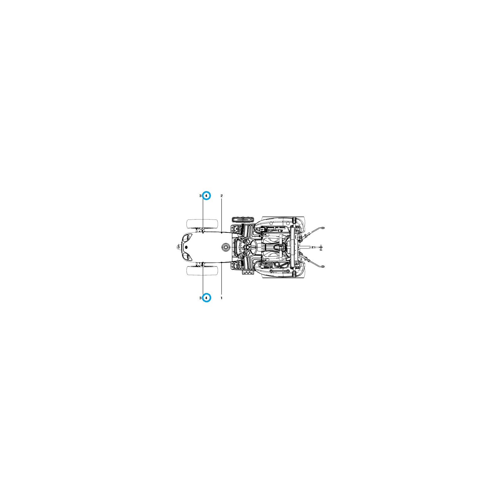 Naklejka emblemat LS J27HST / TRG980 / LS Tractor 40260901 | Traktor.com.pl