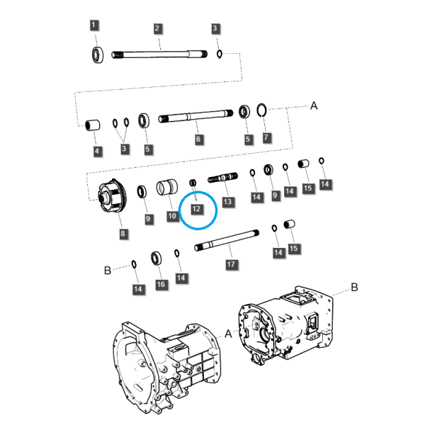 Gumové tesnenie / TRG000 / A5000391/ LS Traktor / č. 40160066