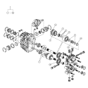 Hydrostatic transmission mechanism / TRG270 / LS Tractor 40286575