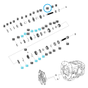 Getriebewelle / TRG281 / LS Traktor 40010212