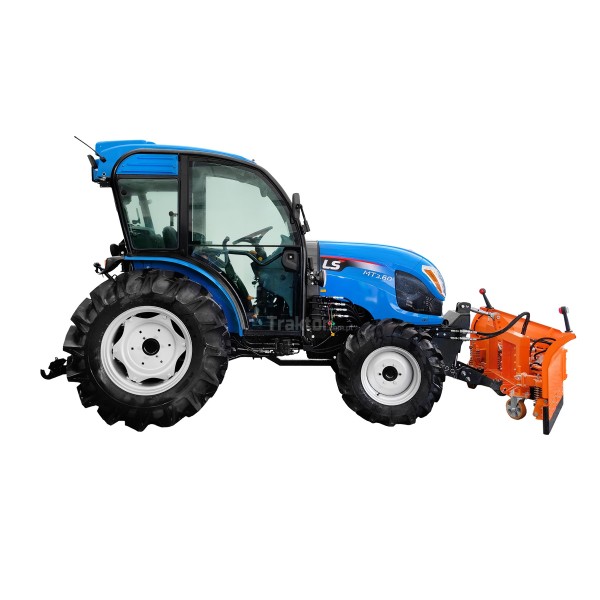 LS Tractor MT3.60 MEC 4x4 con cabina y quitanieves de flecha
