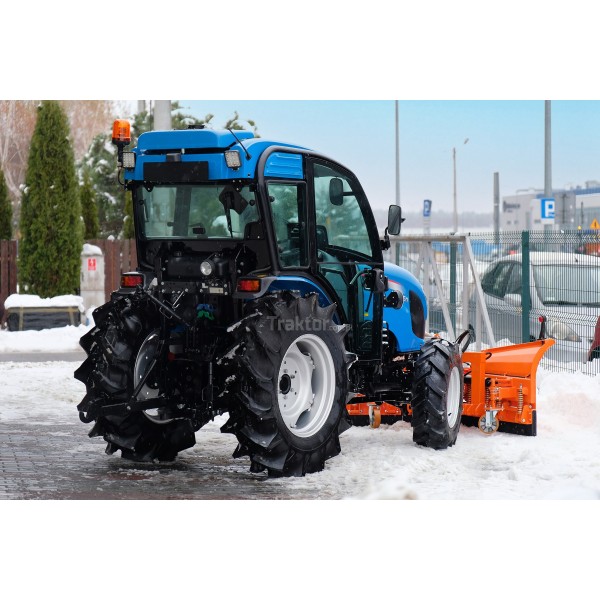 Traktor LS MT3.50 MEC s kabínou a snežným pluhom 4FARMER
