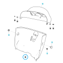 Cockpit Lower Cover / TRG830 / LS Tractor / No. 40194616