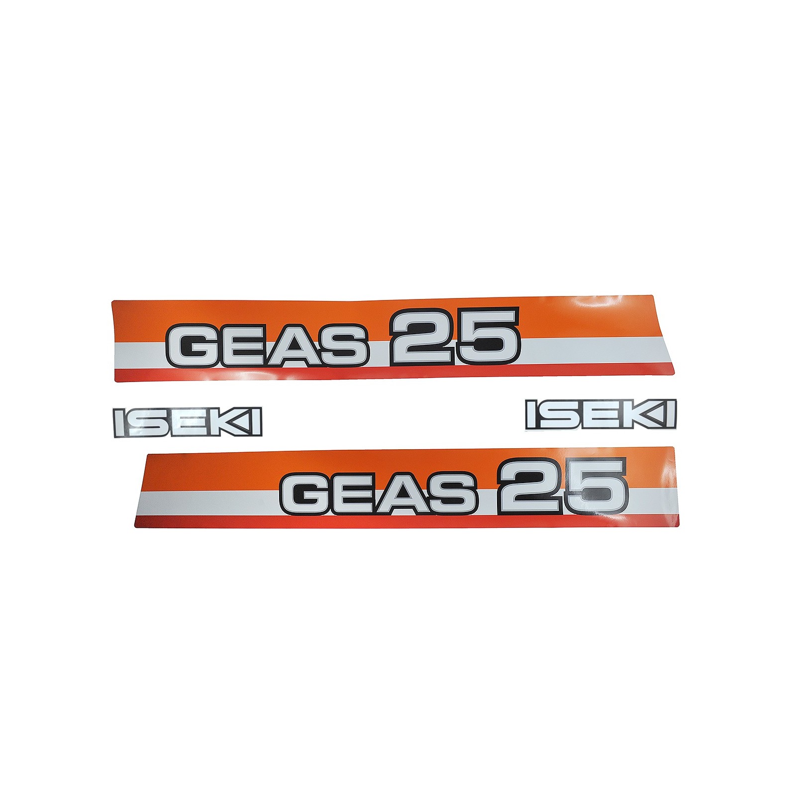 Iseki Geas 25 tractor stickers