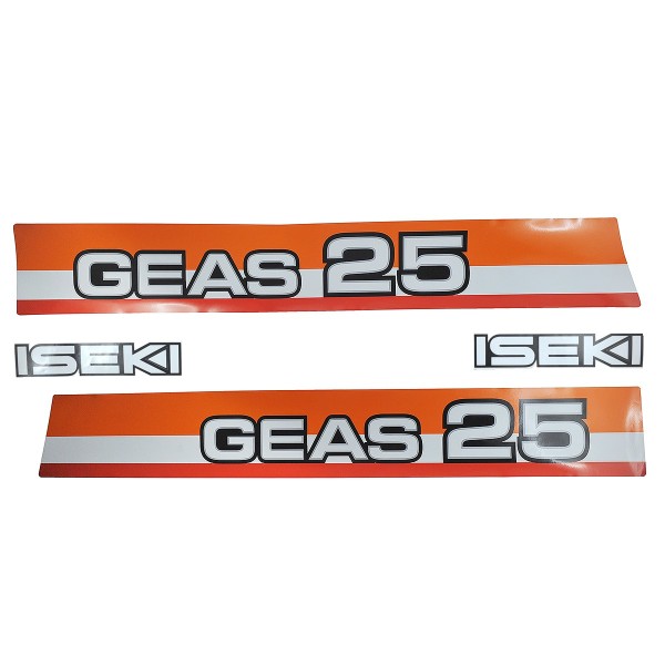 Iseki Geas 25 tractor stickers