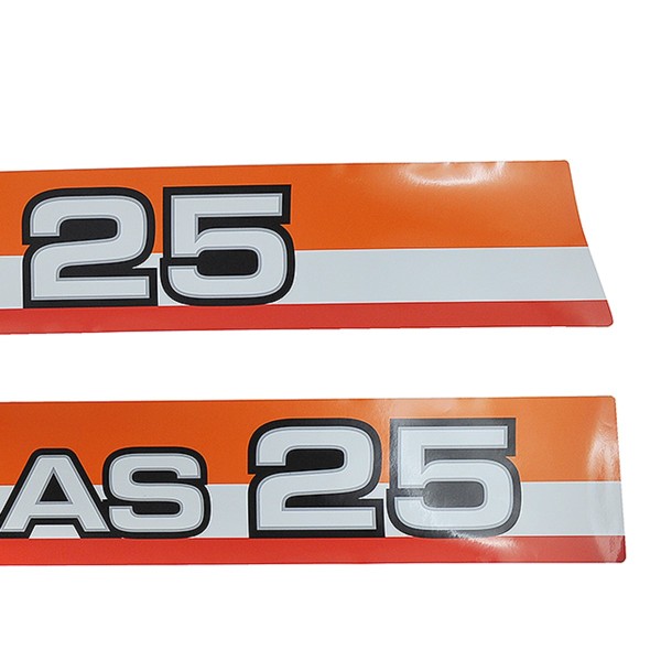 Aufkleber für den Iseki Geas 25 Traktor