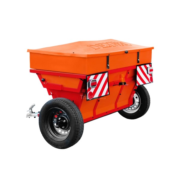 Épandeur de sable à rouleaux, épandeur de sable (attelage à boule) PWC 500 Dexwal