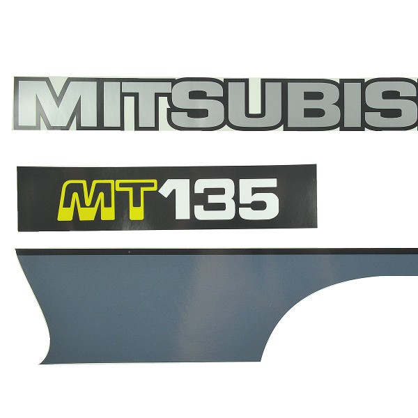 Naklejki Mitsubishi MT135