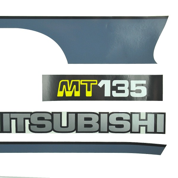 Naklejki Mitsubishi MT135