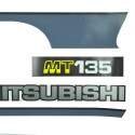 Samolepky Mitsubishi MT135
