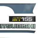 Mitsubishi MT155 Aufkleber