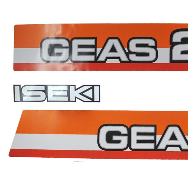 Nálepky na traktor Iseki Geas 27