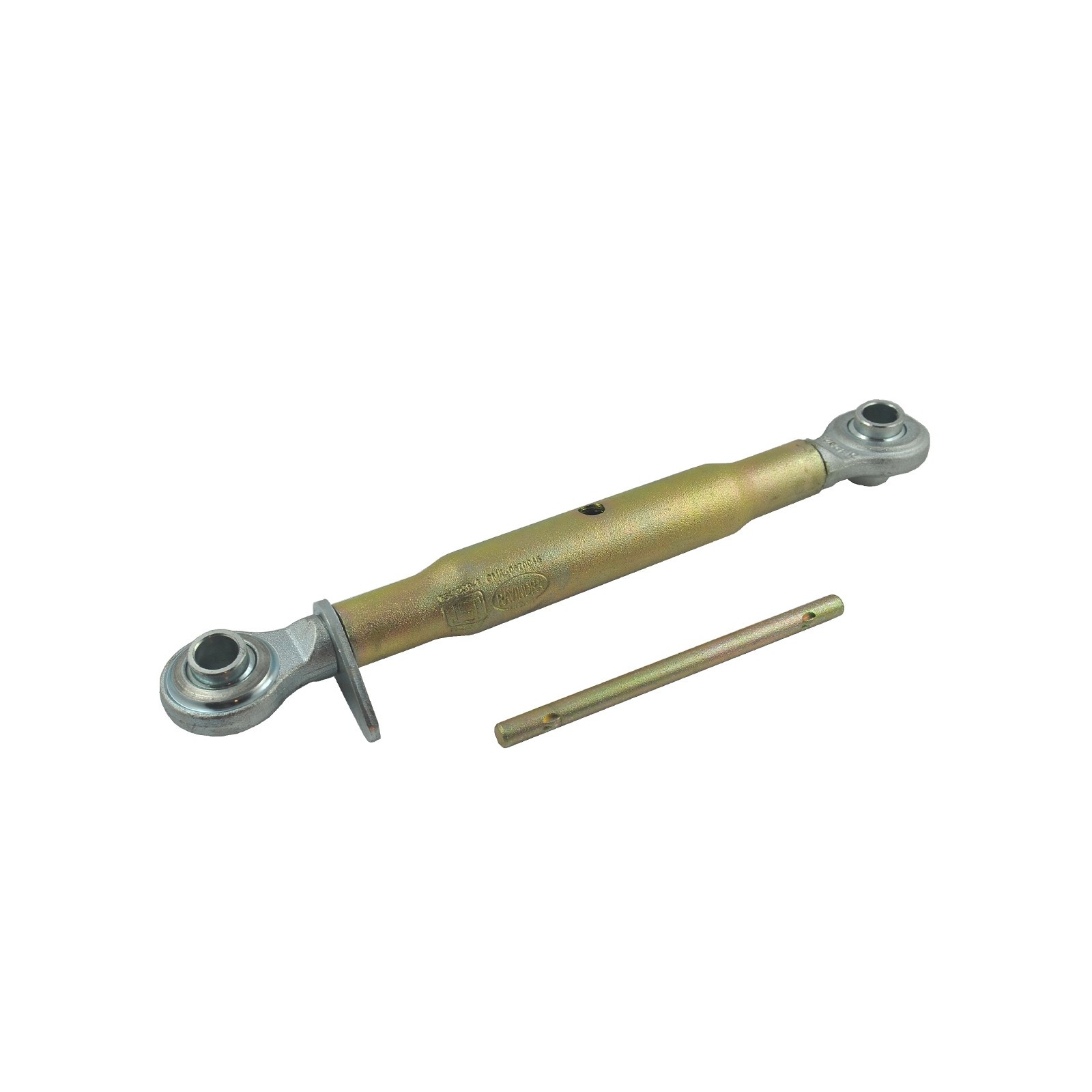 Turnbuckle, three-point linkage bolt, suspension bolt, Cat I, Three-point linkage turnbuckle, M28, 285 mm