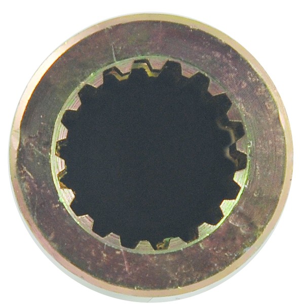 Adaptador de eje de toma de fuerza, reducción de eje de toma de fuerza, S.15073, 70 km, 1'-18T, 1-3/8'-6T