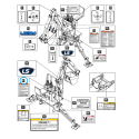 Warnaufkleber / LS Traktor 40358865